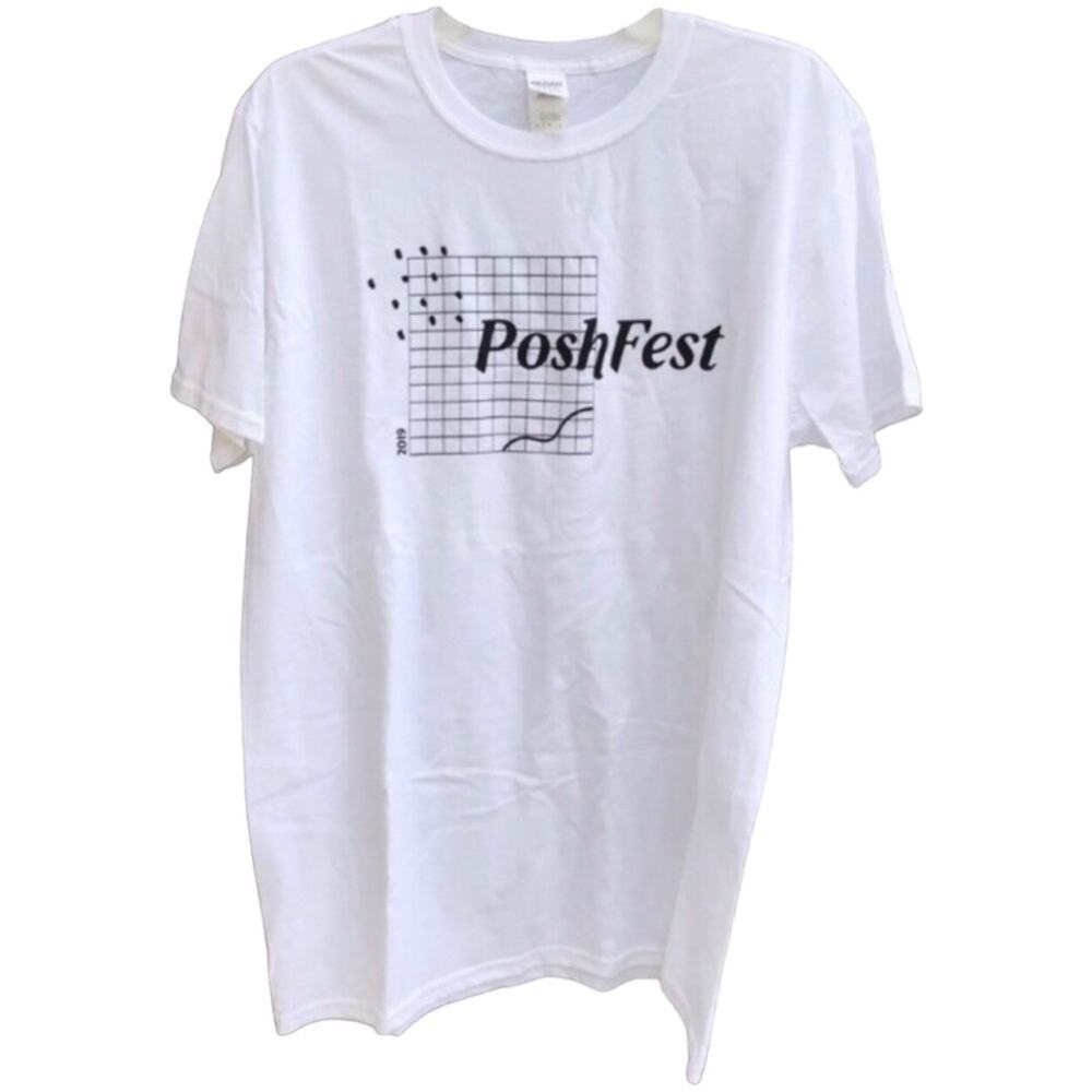 PoshFest 2019 Graphic Tee XL EUC